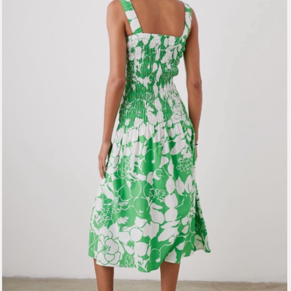 Rails Seville Green Lotus print dress - Picture 2 of 11